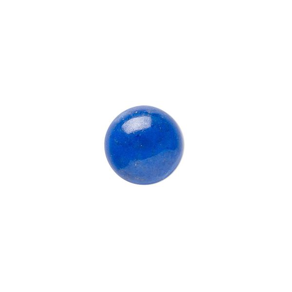 Lapis lazuli 1pkg1, calibrated round cab natural 12mm image number 0