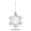 Book, "Beaded Snowflake Ornament Patterns" by Sandra D. Halpenny. Sold individually. image number 1