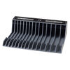 Plier rack, Plyworx PliersRack II, ABS plastic, grey, 12-3/4 x 9 x 3-1/4 inches with 15 slots. Sold individually. image number 2