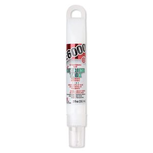 Adhesive, E6000® Extreme Tack™, pkg/2-fluid-ounce tube, clear.