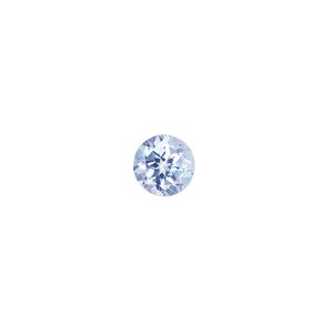 Sky blue topaz 1pkg1, hand-cut faceted round gem 8mm