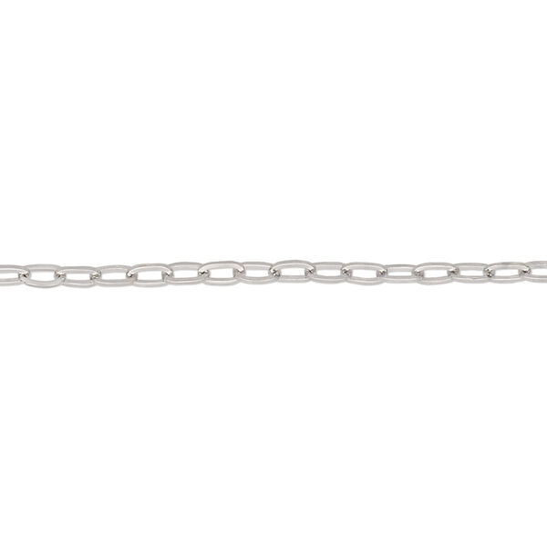Chain, stainless steel, 2.2mm paperclip. Sold per pkg of 5 feet. image number 0