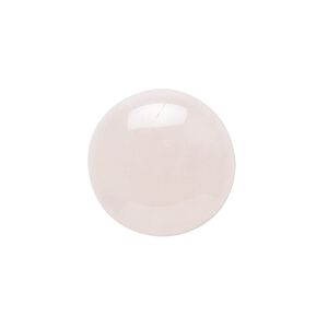 Rose quartz 1pkg2, calibrated round cab natural 20mm