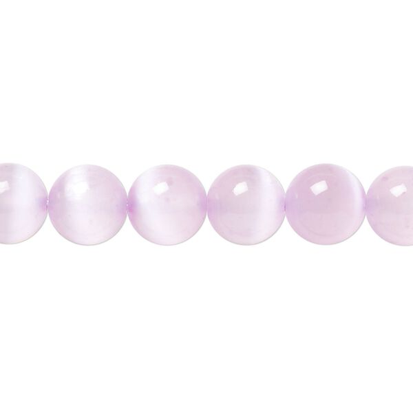 Selenite 1pkg1, round bead 15.5-16 inch 8mm image number 0