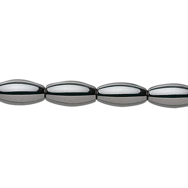 Bead, Hemalyke™ (man-made), 12x6mm oval. Sold per 15-1/2" to 16" strand. image number 0