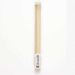 Sheet 1pkg1, ultra suede, tan, 8-1/2 inch double-sided square, 0.55mm thick.