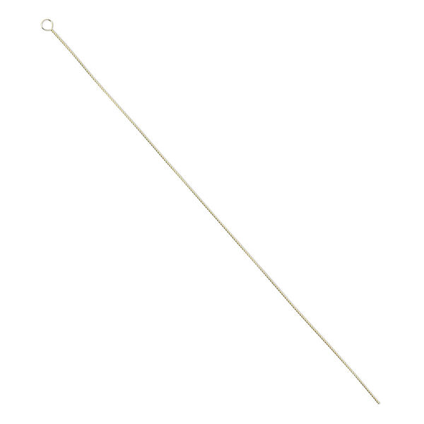 Needle, brass, #8 light-medium, 2-1/2 to 3-inch twisted wire. Sold per pkg of 10. image number 0