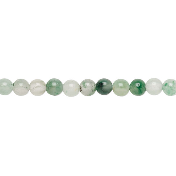 Bead, Madagascar quartz (natural), 4mm round, B grade, Mohs hardness 7. Sold per 15-1/2" to 16" strand. image number 0