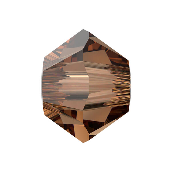 Bead 1pkg1440 smoked topaz, Swarovski® ReCreated™, 3mm bicone 5328 image number 0
