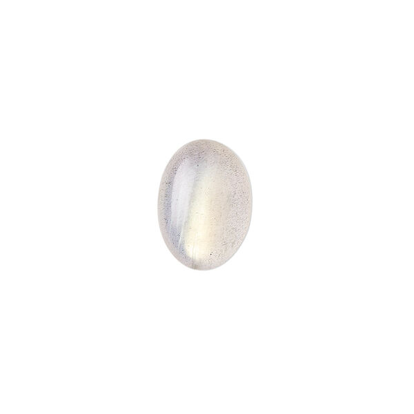 Cabochon, silver labradorite (natural), 14x10mm hand-cut calibrated oval, A- grade, Mohs hardness 6 to 6-1/2. Sold individually. image number 0
