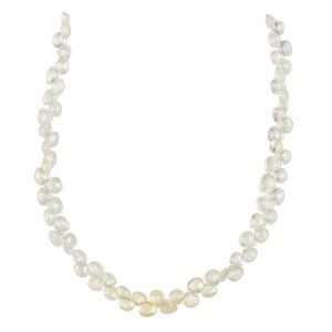 Golden yellow prehnite 1pkg1, hand-cut top-drilled faceted puffed teardrop bead natural 8 inch 4-5mm