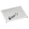 Wire jig, Thing-A-Ma-Jig, aluminum and plastic, clear, 5-1/2 x 4-1/2 inch with 30 pegs and fasteners. Sold individually. image number 1