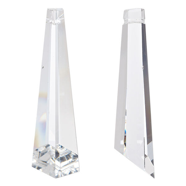 Suncatcher 175pk clear, Asfour Crystal 61x14mm 6-sided graduated prism image number 0