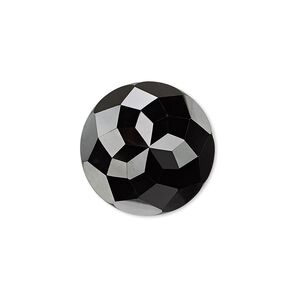 Black onyx 1pkg1, calibrated cube-cut round cab 20mm