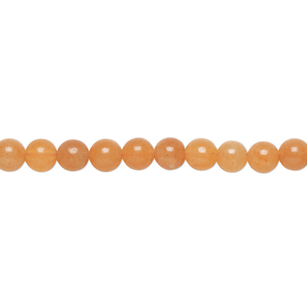 Bead 1pkg1 red aventurine, 4mm round B grade, 15.5-16 inch natural image number 0