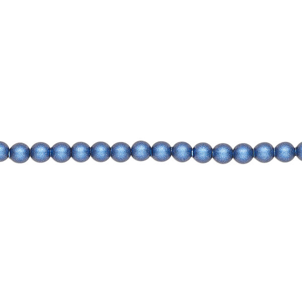 Pearl 1000pk iridescent dark blue, Swarovski® 3mm round 5810 image number 0