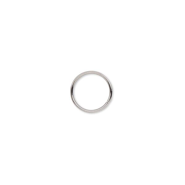 Jump ring, gunmetal-plated brass, 10mm round, 8.4mm inside diameter, 20 gauge. Sold per pkg of 100. image number 0