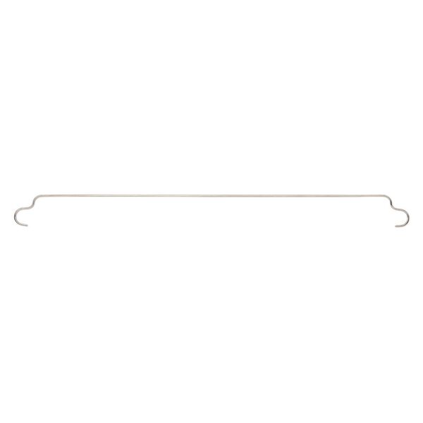 Bead wire, stainless steel, 14-1/4 inches, 14 gauge. Sold per pkg of 8. image number 0
