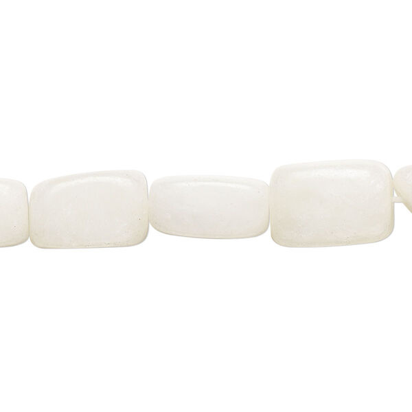 Sea green new "jade" 1pkg1, tumbled pebble bead natural C grade, 15 inch large image number 0