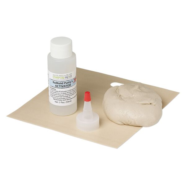 Molding putty, ComposiMold®, thermoplastic, pkg/4 piece set, mixed colors. image number 0