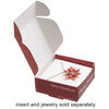 Box, paper, multicolored, 3x3x1-inch unassembled square with "Merry Christmas." Sold per pkg of 10. image number 1