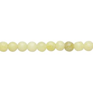 Peridot "jasper" 1pkg1, round bead natural 15 inch 4mm