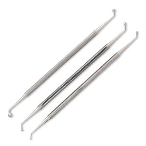 Burnisher, stainless steel, 6-1/2 inches. Sold per 3-piece set.