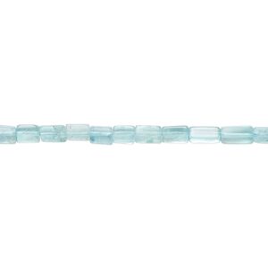 Apatite 1pkg1, hand-cut rectangle bead natural 15.5-16 inch 3x2mm-6x3mm