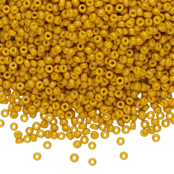 Seed bead, Miyuki, glass, pkg/25g, #11 rocaille, Duracoat® opaque outside dyed hawthorne, (RR-4456). image number 0