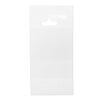 Bag, Clean-Vu®, plastic, clear, 2x2 inches with hole. Sold per pkg of 100. image number 1