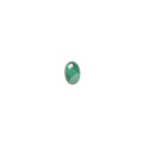 Malachite 1pkg10, calibrated oval cab natural 6x4mm