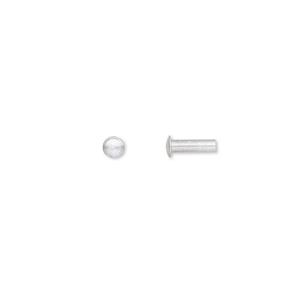 Rivet, aluminum, 7.5x3mm with 1.9mm shank. Sold per pkg of 100. image number 0