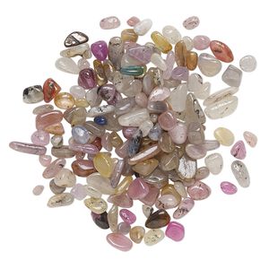 Multi-sapphire 1pkg1, undrilled inlay chip natural 10g mini