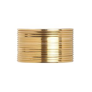 Wire, 12Kt gold-filled, dead-soft, square, 20 gauge. Sold per pkg of 5 feet.