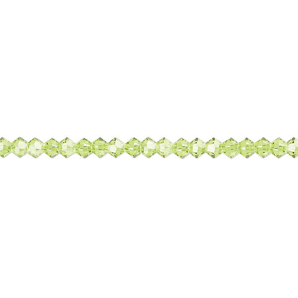 Bead 48pk citrus green, Crystal Passions® 3mm bicone 5328 image number 0