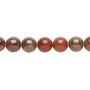 Rainbow jasper 1pkg1, round bead natural 15.5-16 inch 8mm