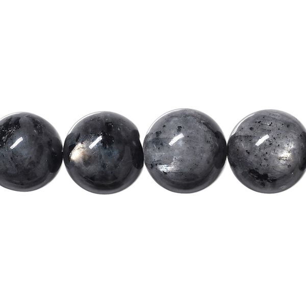 Blue labradorite 1pkg1, round bead natural 15.5-16 inch 12mm image number 0