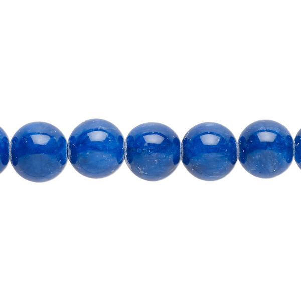 Quartz 1pkg1, round bead C grade, 15 inch 7-9mm image number 0