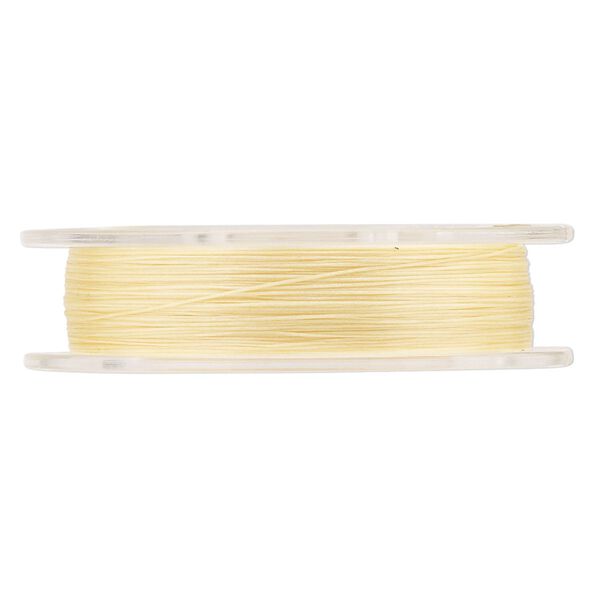 Thread, One-G™, nylon, pkg/125 yards, light yellow, size 0. image number 1