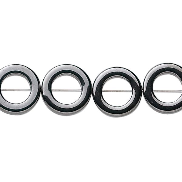 Hemalyke™ 1pkg1, donut bead 15.5-16 inch 12mm image number 0