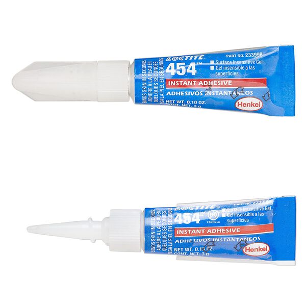 Adhesive, Loctite® 454 Gel instant glue, pkg/3g tube. image number 0