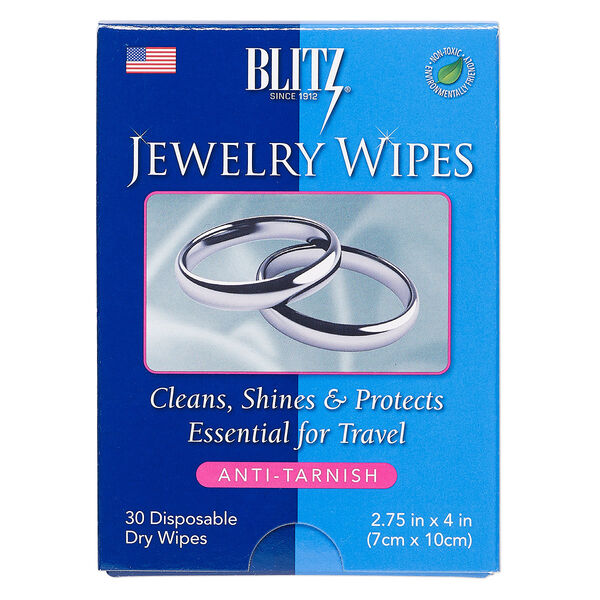 Cleaner, Blitz® Dry Wipes, pkg/30, 4x2-3/4 inch. image number 0