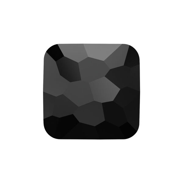 Bead 1pkg288 jet, Swarovski®, 6mm puffed square 5035 image number 0