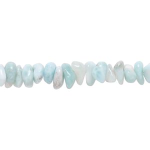 Larimar 1pkg1, chip bead natural 15.5-16 inch medium