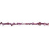 Mother-of-pearl shell 1pkg1, triangle tube bead 15 inch dark elderberry 7x5mm-10x9mm image number 1