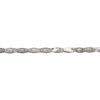 Grey-pink marble 1pkg1, vase bead natural, 15 inch 20x9mm-21x10mm image number 1