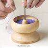 Tool, Speedy Stringer&trade; 1pkg1, beechwood, 5.75x4 inches overall, 4x1.375 inches bowl, includes "J" needle image number 1