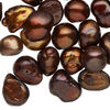 Freshwater pearl 1pkg2oz, mixed shapes, copper 9-15mm cultured image number 0