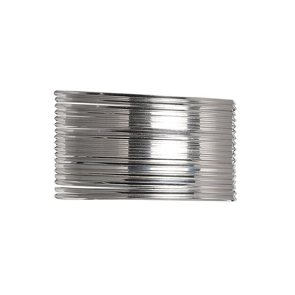 Wire, Beadalon®, stainless steel, 3/4 hard, square, 21 gauge. Sold per pkg of 4.5 meters. image number 0