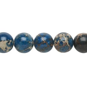 Magnesite 1pkg1, round bead 15.5-16 inch 10mm